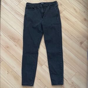 Buffalo David Bitton Sz8 Mollie High-Rise Stretch Black Skinny Jeans